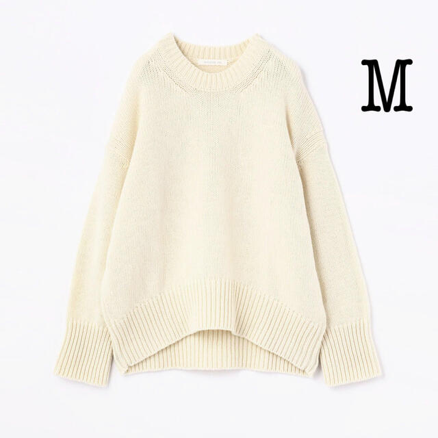新品⭐️GALERIE VIE/ファインウール クルーネックプルオーバー/M