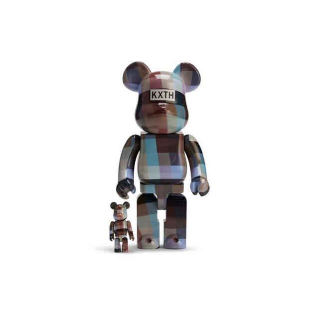 MEDICOM TOY(メディコムトイ)のKith for Bearbrick The Palette 100%&400% エンタメ/ホビーのフィギュア(その他)の商品写真