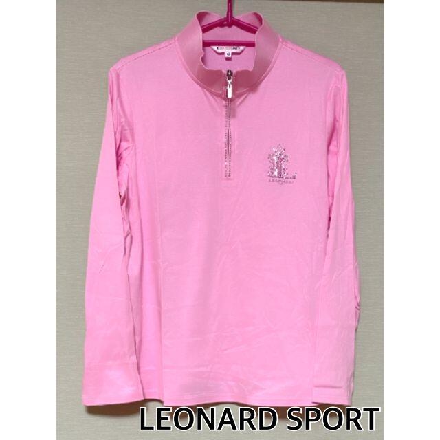 LEONARD(レオナール)のLEONARD SPORT ☆ 美品 ラインストーン カットソー レディースのトップス(Tシャツ(長袖/七分))の商品写真