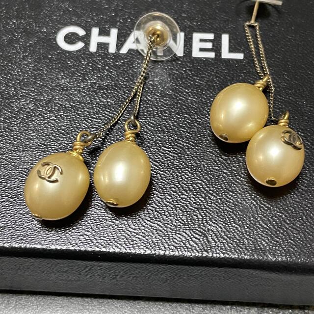 CHANEL(シャネル)のレア★シャネル★CHANEL★ヴィンテージ　ピアス★パール レディースのアクセサリー(ピアス)の商品写真