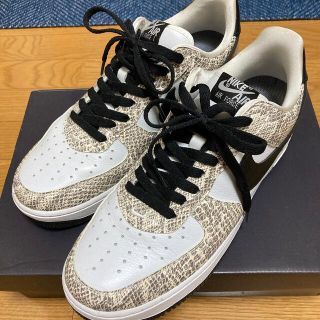 ナイキ(NIKE)のNIKE AIR Force1 cocoa snake 白蛇　27.5(スニーカー)