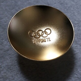 【未使用】1972年 札幌オリンピック 装飾用金杯(その他)