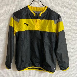 プーマ(PUMA)のプーマ　サッカーピステ　黒×黄　140cm(ジャケット/上着)