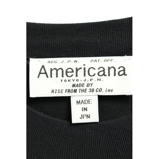 AMERICANA(アメリカーナ)のアメリカーナ サイドジップオーバーサイズTシャツワンピース なし レディースのワンピース(ロングワンピース/マキシワンピース)の商品写真