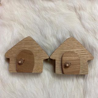 ハンドメイド　木のお家(インテリア雑貨)