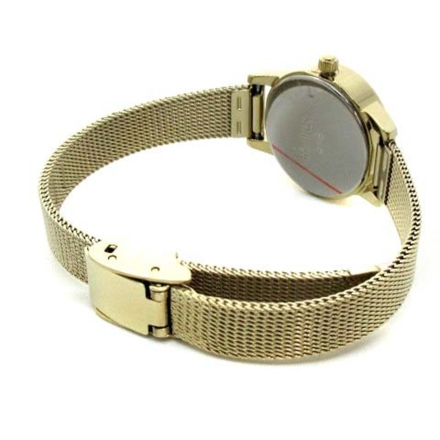 ete(エテ)のエテ ソーラーウォッチ メッシュベルト 腕時計 イエローゴールド色 レディースのファッション小物(腕時計)の商品写真