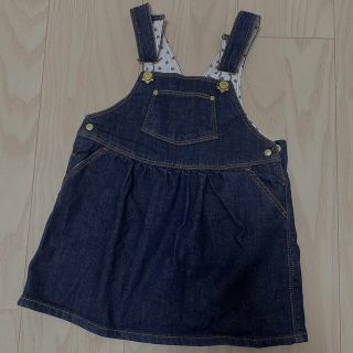 プチバトー(PETIT BATEAU)のプチバトー　ジャンパーワンピ(ワンピース)