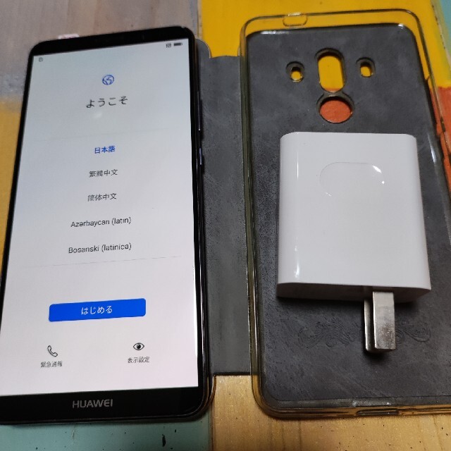 スマートフォン本体huawei mate 10 pro  simロック解除済