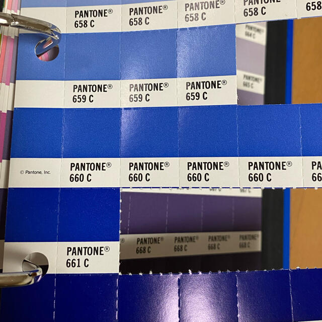 PANTONE パントーン カラーチップ - 素材/材料