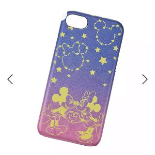 ディズニー(Disney)の最終値下げ！【iPhone SE/8/7】ミッキー＆ミニー　光るケース(iPhoneケース)