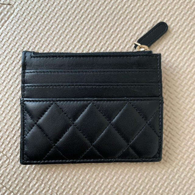 CHANEL(シャネル)の【極美品/正規品】シャネル CHANEL カードケース フラグメントケース 黒 レディースのファッション小物(コインケース)の商品写真