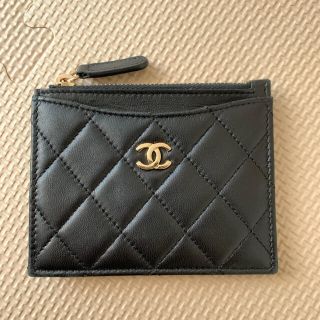 シャネル(CHANEL)の【極美品/正規品】シャネル CHANEL カードケース フラグメントケース 黒(コインケース)