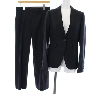 トゥモローランド(TOMORROWLAND)のトゥモローランド スーツ セットアップ テーラードジャケット パンツ M 黒(スーツ)