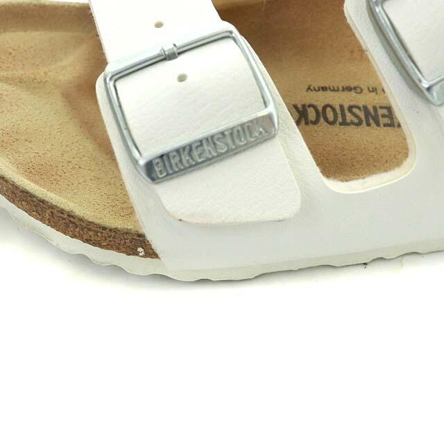 BIRKENSTOCK(ビルケンシュトック)のビルケンシュトック アリゾナ サンダル ベルト レザー 26cm 白 メンズの靴/シューズ(サンダル)の商品写真