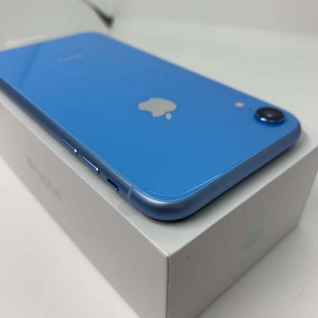 新品】【100%】iPhone XR Blue 64 GB SIMフリー | dondiegosanta.com