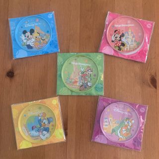 ディズニー(Disney)のDisney ミッキー　スチールコースター5枚セット(食器)