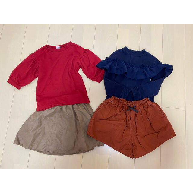 petit main(プティマイン)の120 女の子　まとめ売り キッズ/ベビー/マタニティのキッズ服女の子用(90cm~)(Tシャツ/カットソー)の商品写真