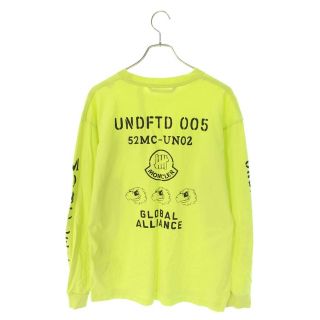 モンクレール(MONCLER)のモンクレール ×UNDEFEATEDプリント長袖カットソー M(Tシャツ/カットソー(七分/長袖))