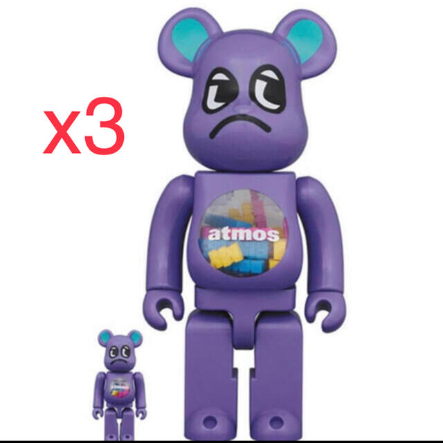 BE@RBRICK atmos × BADMOOD 100％ & 400％