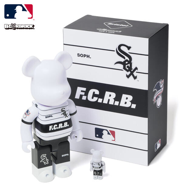 F.C.R.B.(エフシーアールビー)のFCRB BE@RBRICK F.C.R.B. MLB 100% 400% エンタメ/ホビーのフィギュア(その他)の商品写真