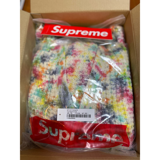 Supreme Waffle Knit Cardigan Multi  Lサイズ