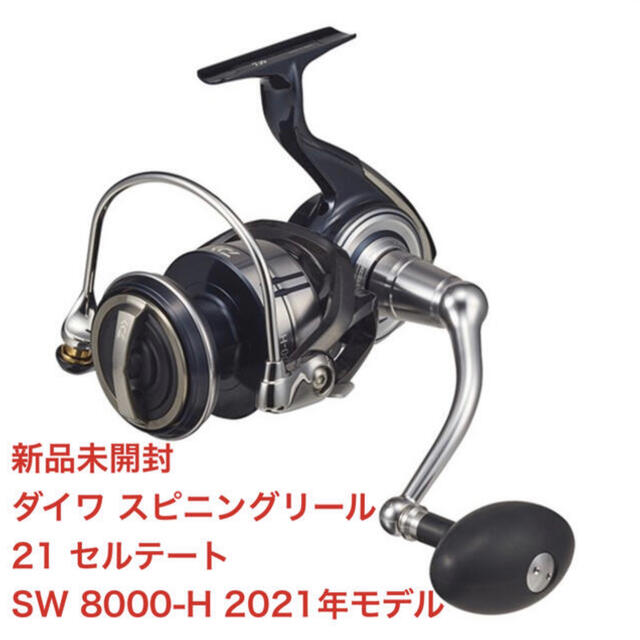 (新品未開封) ダイワ スピニングリール 21 セルテート SW 8000-H