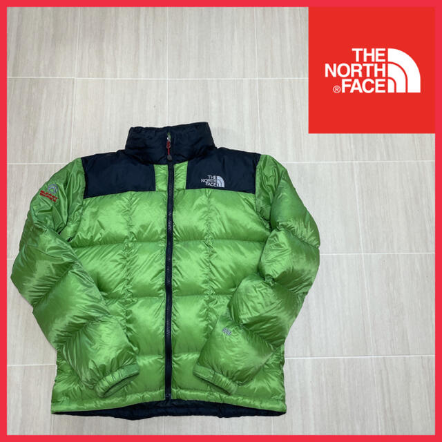 THE NORTH FACE(ザノースフェイス)のノースフェイス ダウン サミット 800 ライムグリーン メンズS メンズのジャケット/アウター(ダウンジャケット)の商品写真