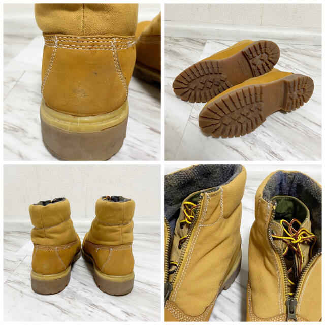 通販 格安 店舗 Timberland ブーツ ドル柄 希少 ブーツ