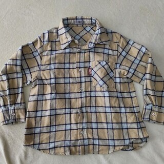 パプ(papp)のpapp　男の子用長袖シャツ　110サイズ(ブラウス)