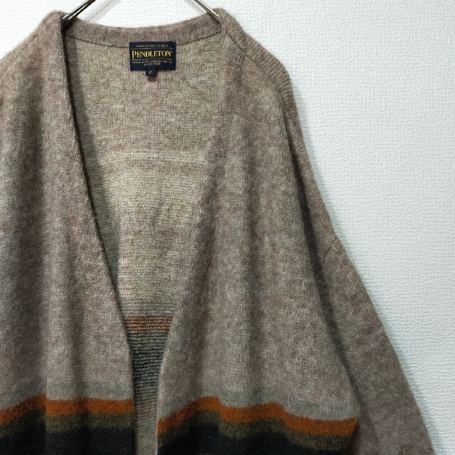 PENDLETON   美品 ビームス ペンドルトン 別注 ロング カーディガン 柄