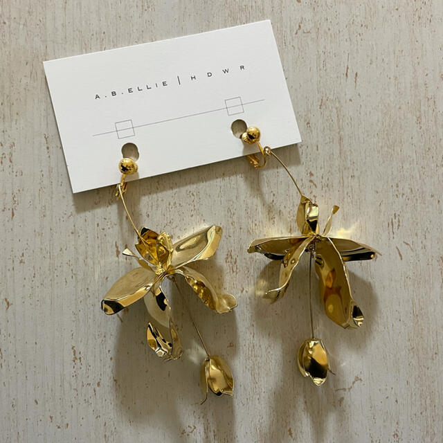 A.B.Ellie エイビーエリー MAGNOLIA STEM DROP 流行 51.0%OFF www.gold