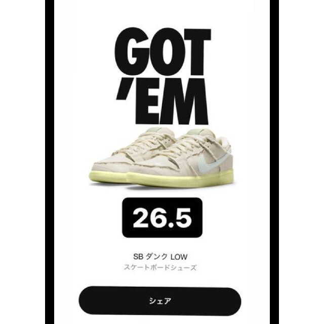 Nike SB Dunk Low "Mummy" ダンクロー　マミー26.5cm