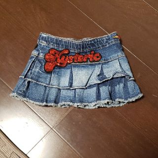 ヒステリックグラマー(HYSTERIC GLAMOUR)のヒス　デニムティアードスカート(スカート)