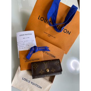 ルイヴィトン(LOUIS VUITTON)のLOUIS VUITTON ルイヴィトン モノグラム キーケース連４(キーケース)