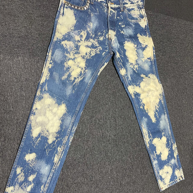 購買 GUCCI グッチ ブリーチ パンク スタッズ デニムパンツ econet.bi
