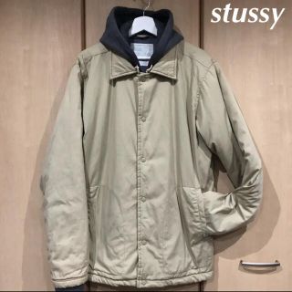 ステューシー(STUSSY)のstussy  ベージュブルゾン(ブルゾン)