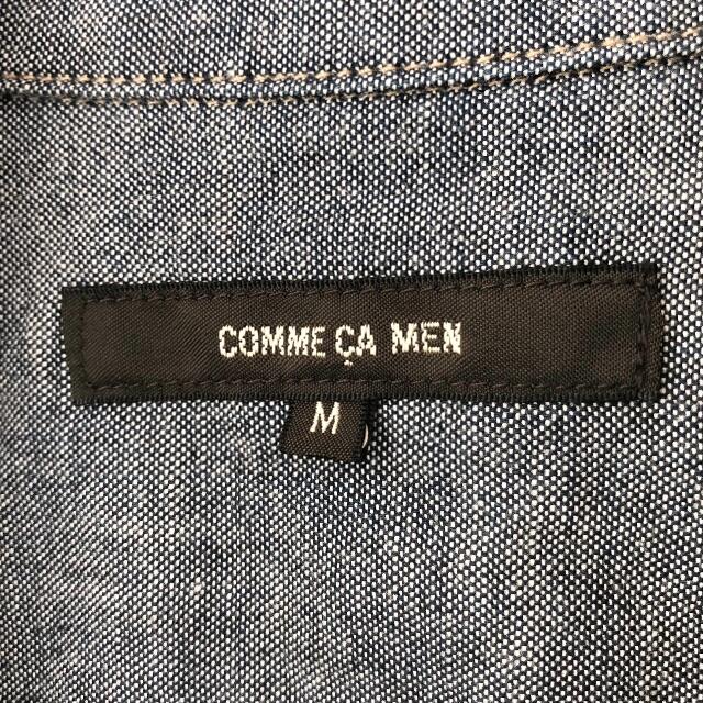 COMME CA MEN(コムサメン)の2点セット COMME CA MEN デニム半袖シャツ&Tシャツ 日本製 メンズのトップス(シャツ)の商品写真