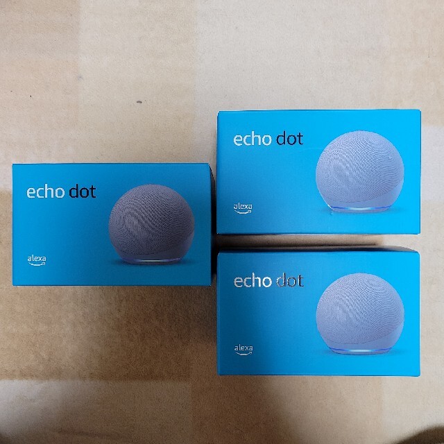 史上最も激安 ECHO - Dot　第4世代 【3個セット】Echo スピーカー