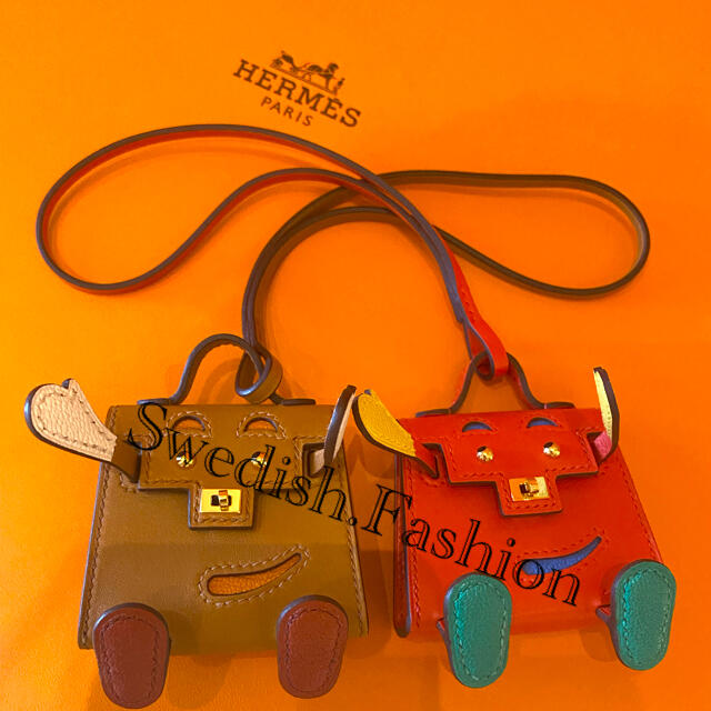 Hermes - ゴールド金具・レア・新品・ケリードールチャーム・エルメス