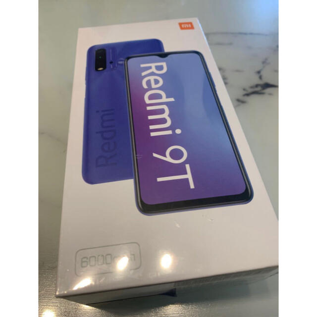 新品 Xiaomi Redmi 9T 64GB simフリー カーボングレー   スマホ/家電/カメラのスマートフォン/携帯電話(スマートフォン本体)の商品写真