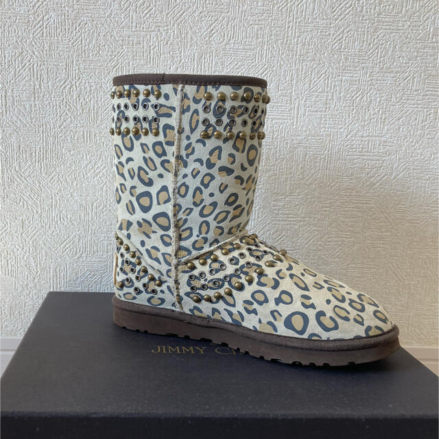 UGG & JIMMY CHOO ムートンブーツ 3