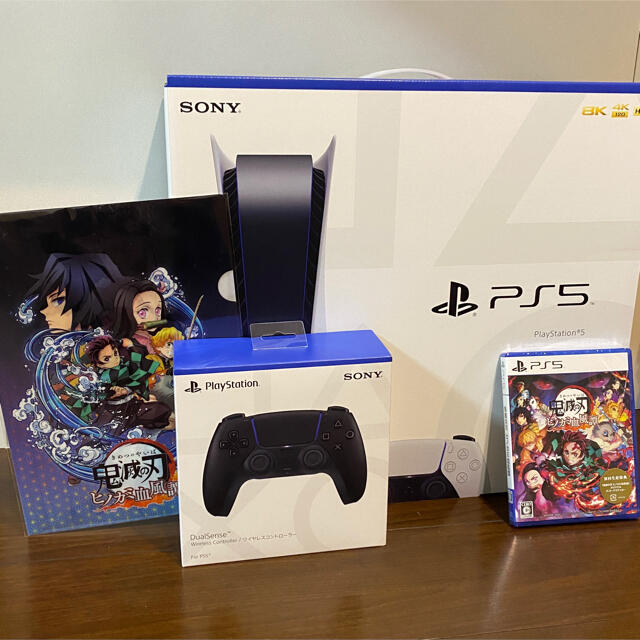 SONY - PlayStation5&ワイヤレスコントローラ &鬼滅の刃ソフトセット