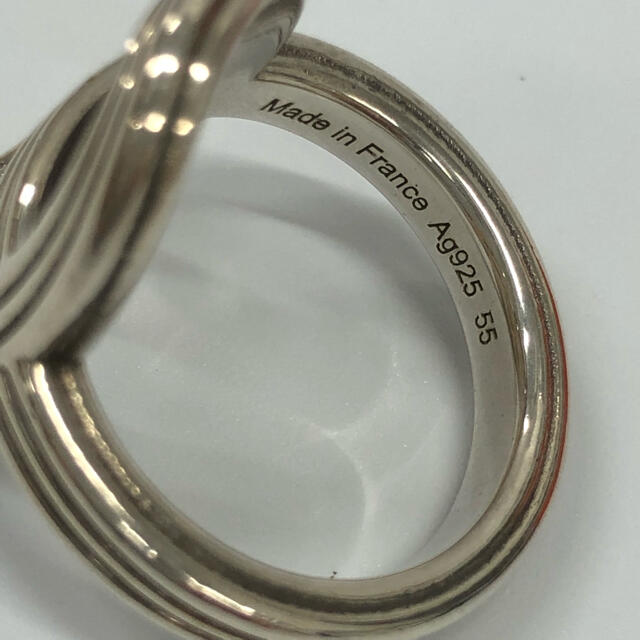 Hermes(エルメス)のHERMES エルメス　シェーヌダンクル24 シェーヌダンクルリング　#55 メンズのアクセサリー(リング(指輪))の商品写真