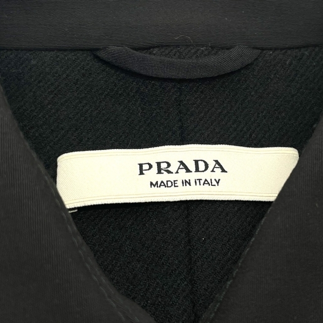 PRADA  プラダ チェスターコート ベルト付き