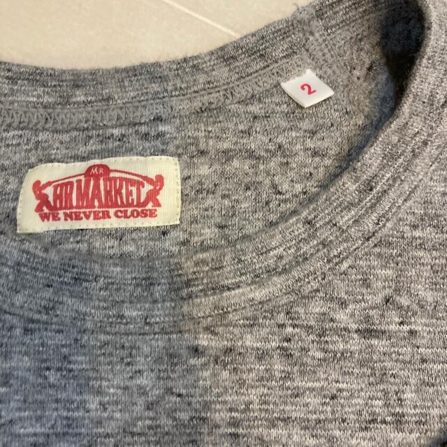 HOLLYWOOD RANCH MARKET(ハリウッドランチマーケット)のHOLLYWOOD RANCH MARKET ストレッチフライス ハーフスリーブ メンズのトップス(Tシャツ/カットソー(七分/長袖))の商品写真