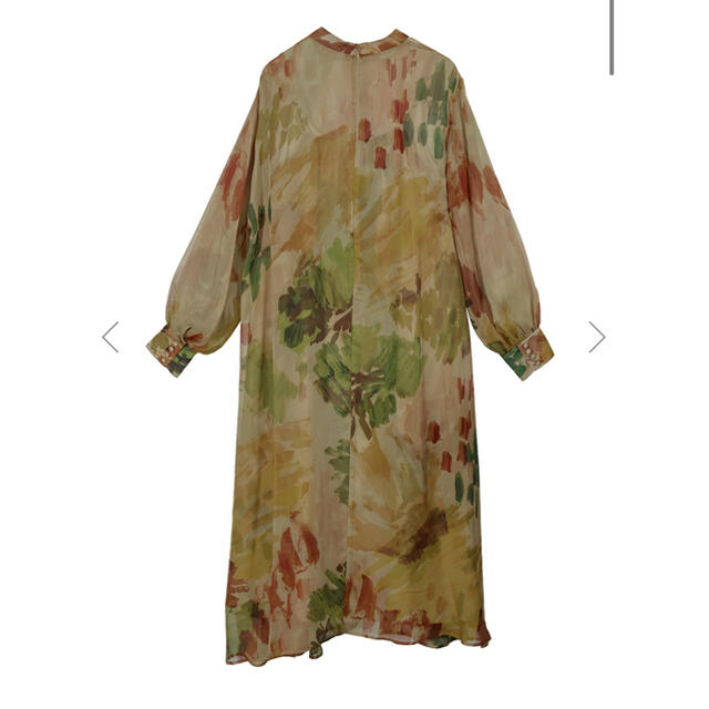 ameri アメリ　UND WILLOW PAINT DRESS ワンピース