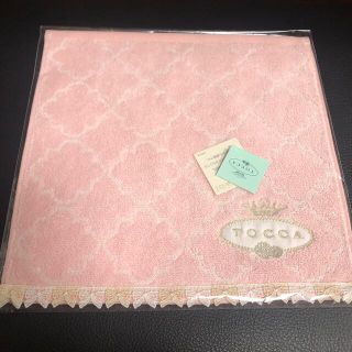 トッカ(TOCCA)の新品未使用🌟TOCCAハンドタオル　ピンク色(タオル/バス用品)