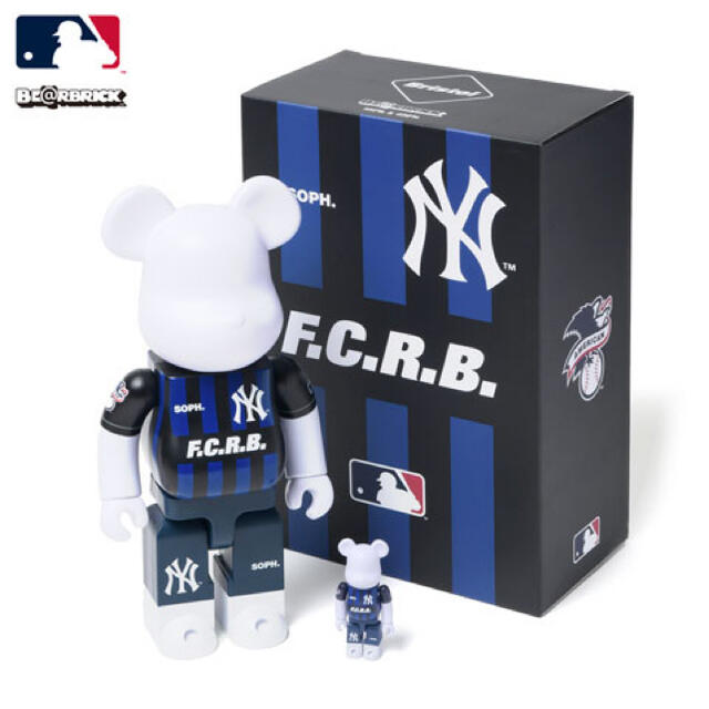 即発送 BE@RBRICK FCRB MLB 100%&400%  セット