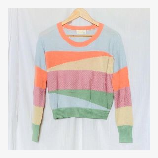 ダブルクローゼット(w closet)のsale💐サマーニット 薄手 セーター w closet　ダブルクローゼット(ニット/セーター)