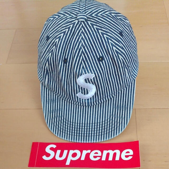Supreme Washed Denim S Logo 6-Panel キャップ bckediri.beacukai.go.id